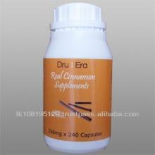 Ceylon Cinnamon Supplements 250 mg x 240 Capsules