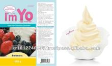 Frozen Yoghurt Powder Banana Flavor by YogurBerry