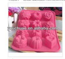 silicon soap mold Cake decoration mould