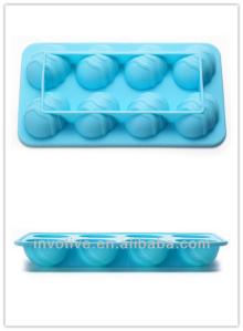 Fancy easter egg silicone ice cube trays