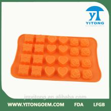 Lovely Animal shape silicone chocolate mold