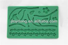 silicone border decorating mold,3d bakery molds,cake decorating mold
