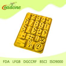 Yellow 3d chocolateunique chocolate silicone chocolate mold