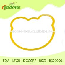 first class Heat-Resistant Silicone Fried Egg Rings Egg Mold Egg Tool