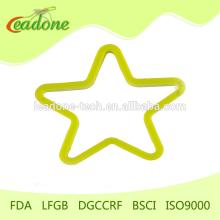 Sedex Audit factory silicone star shape cooking egg ring