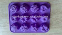 Flower Fondant Cake pan Candy  Soap  Silicone Mold Baking Pan Cake Decoration