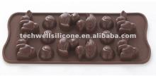  rabbit  eggs chocolate silicone easter mold