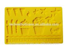 Factory directly sale silicone fondant mould cake decorating tools