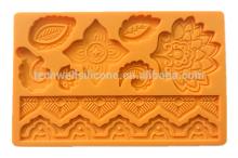 PoP silicone fondant mold for cake decorating accessories