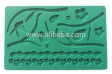 PoP  silicone  fondant  mold  for edible cake decoration fondant