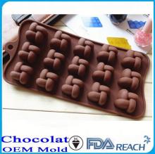 MFG Various shape silicone chocolate molds bar soap molds