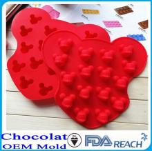 MFG Various shape silicone chocolate molds silicone easter egg cake mold