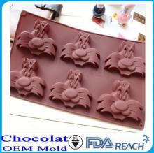 MFG Various shape silicone chocolate molds plastic egg ring