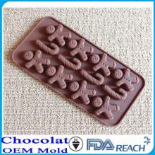 MFG Various shape silicone chocolate molds silicone jewelry molds easter egg