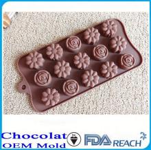 MFG Various shape silicone chocolate molds chocolate egg molds