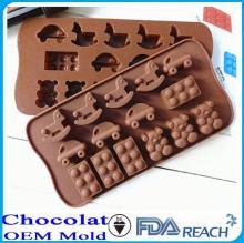 MFG Various shape silicone chocolate molds silicone marshmallow mould