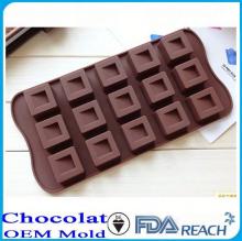 MFG Various shape silicone chocolate molds where to buy chocolate lollipop molds/cake lollipop
