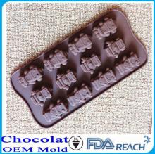 MFG Various shape silicone chocolate molds silicone cupcake molds for cake decorating