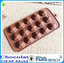 MFG Various shape silicone chocolate molds silicone cake decorating chocolate