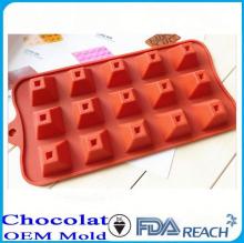 MFG Various shape silicone chocolate molds candy mould cake decorate push mold