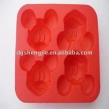 Beautiful mickey silicone cake decoration tools mold