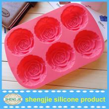 New rose shape cake decorating tools cake decoration chocolate mold for kids