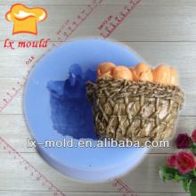 eggs in basket DIY fondant mold