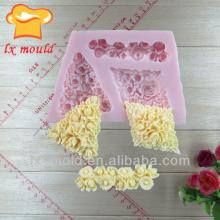 silicon mould in cake decorating,silicon cake decoration