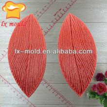 Big  leaf   mold  silicone cake decoration
