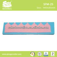 Silicone fondant cake decorations mat
