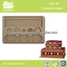 Silicone fondant maker cake decoration mat
