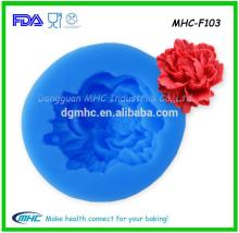 Flower shape silicone mat cake decorating mold
