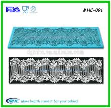 Silicone lace mold,fondant lace mat , 3d cake decorations