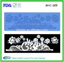 Fondant silicone lace mats , silcone molds , cake decorations