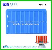 Gala Stripes Silicone Onlay fondant gum paste cake decorating,embossing mats