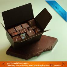 dark brown  paper   chocolate   box 