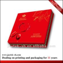 Hot!!! Hand Made red wine glass packaging box