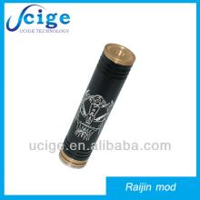 2014 Ucige hottest black raijin mod,raijin clone mod black copper stingray mod clone e-cigaretter ar