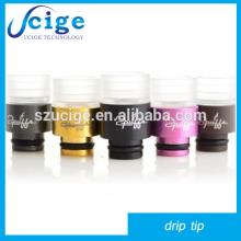 2014 most popular high quality 510  drip   tip  2 puff  drip   tip s fit for chameleon atomizer