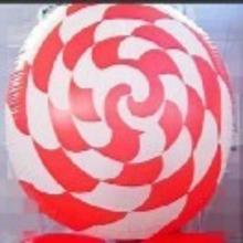 hanging inflatable lollipop candy with LED light