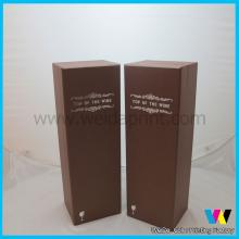 wine box with small windows,high quality custom red wine box