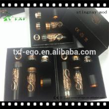 Alibaba hot selling Smokjoy Stingray X 18350 /18650/ 18500 stingray mechanical mod