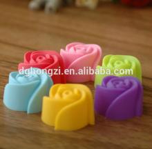 Rose Silicone Mould For Cake Decoration/silicone Soap Molds