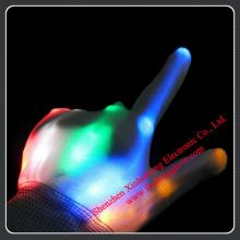 Cake decorating with a strange pair of  Led  gloves