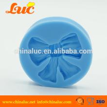 Hot sale fondant cake decoration mold bowknot shape 3D silicone fondant cake mold
