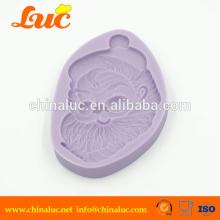 Christmas style santa shaped craft art cake decoration mould