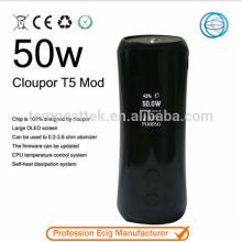 Upgraded version of 30 watt mod cloupor dna cloupor T5 50w mod dna 50 mod with high quality