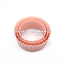 Plastic  Round  Shape Cake Decorating  Cutter 