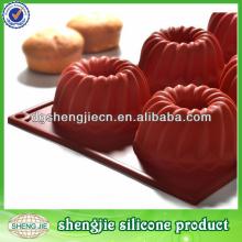 fashion novelty silicone cake mold & house cake decorating tools & home cake tools