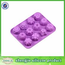 Eco-friendly variety shape  silicone   rubb er cake tools,customized cake decoration tools, silicone   rubb 